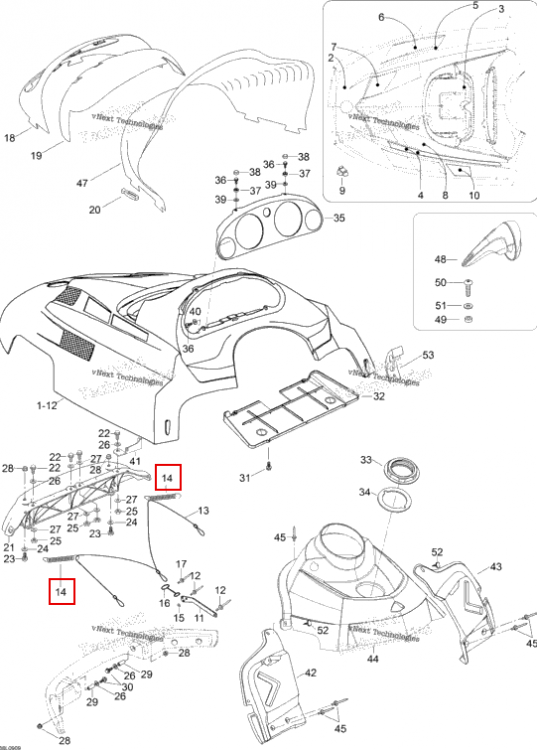Ressort пружина Ski-Doo Expedition TUV V800 4-TEC (2009) (M5442675)