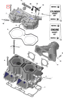 Втулка винт с шестигранной головкой M8 × 68.5 Ski-Doo Summit 850 E-TEC Turbo R X (2024) (420640959)