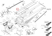 Задний радиатор 163 включает 30 to 31 Ski-Doo Summit X 800R Power T.E.K. (2009) (518325670)