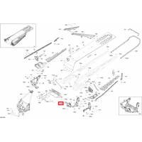 518334599 E модуль левая половина Ski-Doo LEFT MEMBER ASSEMBLY 518331254 518330547 518330557 518328490 518330472 518332688 518329960