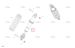 Передний амортизатор Can-Am 706205080