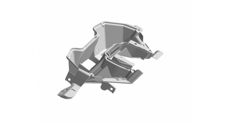 5452415 Корпус впускной нижний Polaris