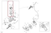 507032737 Крышка тормозного бачка для снегоходов Ski-Doo SUMMIT G5 507032737