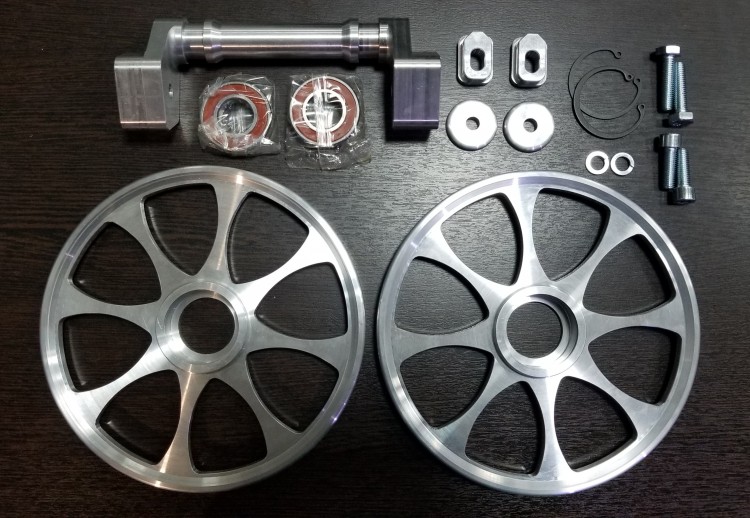 Колеса подвески задние '9 Realbass Parts (1590431-070)