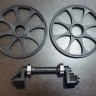 Колеса подвески задние '9 Realbass Parts (1590431-070)