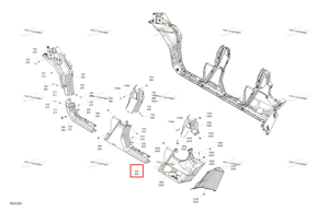 Левый Middle боковая панель Can-Am 705018446