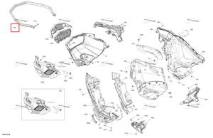 Передний бампер Ski-Doo 502008174