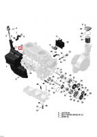 420931634 Прокладка Ski-Doo 420931632 