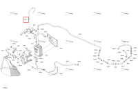 Шланг топливный Vapour Canister Can-Am Outlander 570 EFI XT (2022) (709001226)