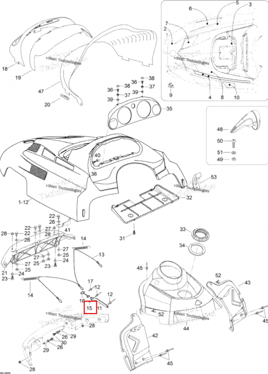 Шайба Ski-Doo Expedition TUV V800 4-TEC (2009) (M20001)