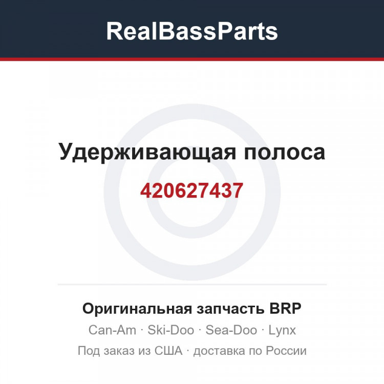 420627437 Удерживающая полоса
