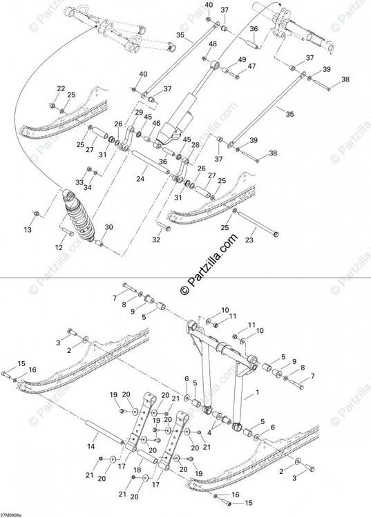 503191097 TIGE ACCEL.    *ROD-THROTTLE  Стальной шток подвески