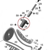 420236510 Корпус натяжителя цепи ГРМ квадроцикла/снегохода BRP/CanAm/Ski-Doo G2/G1 Outlander/Renegade 1000/800/650/500/400