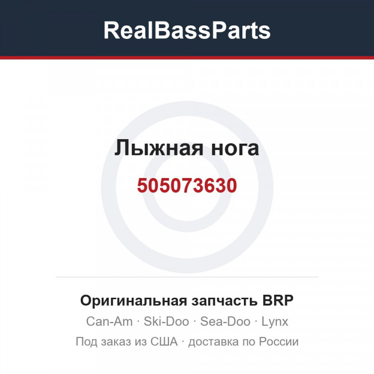 505073630 Лыжная нога