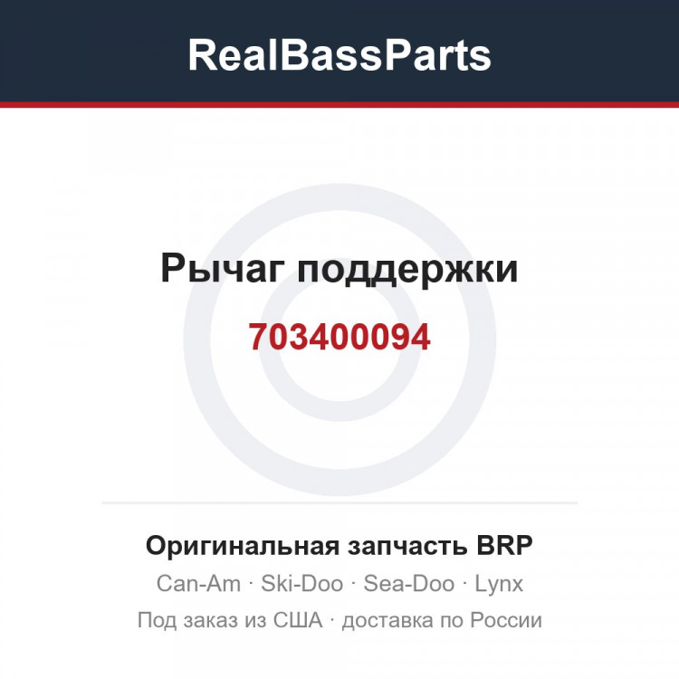 703400094 Рычаг поддержки