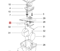 404107600 Рычаг поплавка Ski-Doo 