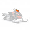 2881245 Стекло ветровое 178 mm оранжевое для снегоходов Polaris AXYS 2881245