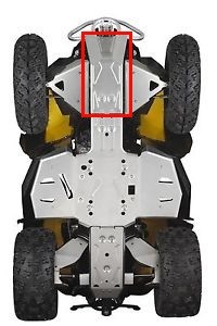 715000926 Front Aluminum Skid Plate G2 Защита переднего редуктора