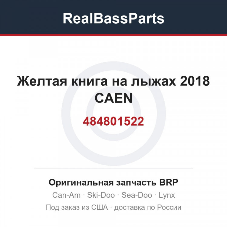484801522 Желтая книга на лыжах 2018 CAEN