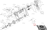 Гусеница 20 × 154 × 1,5 включает 3200 to 3200 b Ski-Doo Expedition 900 ACE Turbo SE (2024) (504154707)