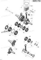 Подшипник Ski-Doo BALL BEARING 420832631