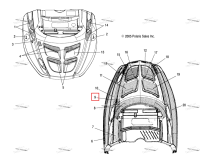 FOIL капот TAB REINF Polaris Widetrak LX (2006) (5811703)