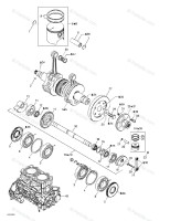 420889045 PISTON ASS. 87.88MM    *PISTON-ASSY.  Поршень с кольцами