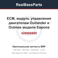 420666989 ЕСМ, модуль управления двигателем Outlander и Outmax модели Европа