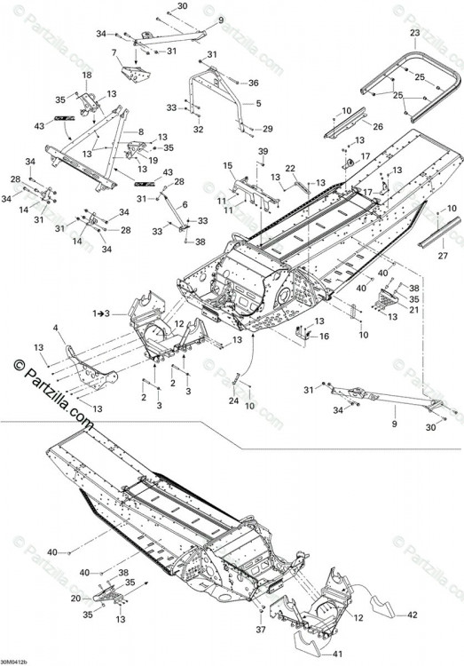 518323836 Задний бампер. 151 TRACK