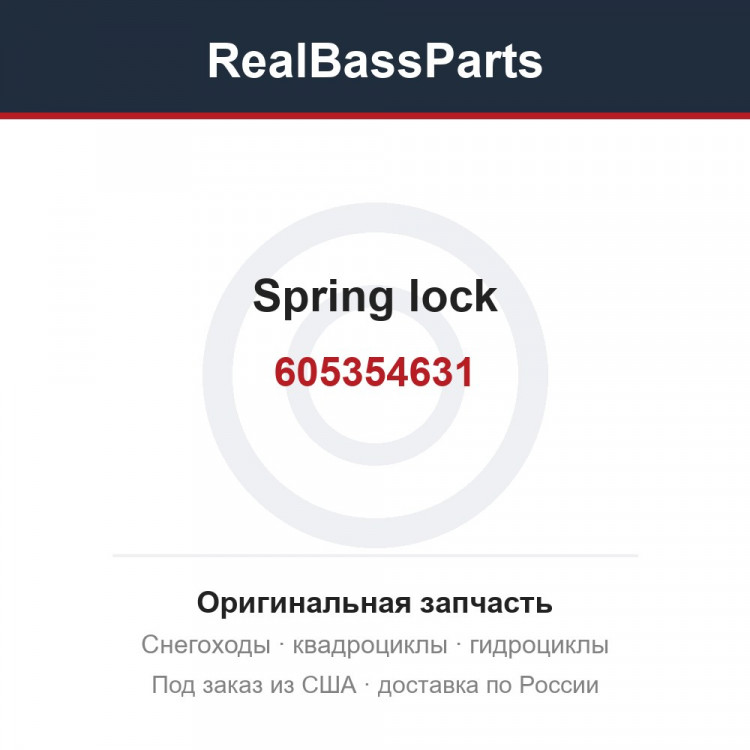 605354631 Spring lock