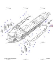 5145270-801 Накладка задний правый обработанный левый LM правый LIFTED лаймовый цвет опция