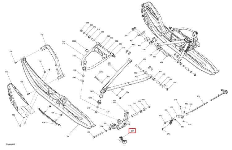 505074831 Демпфер лыжи EXPERT