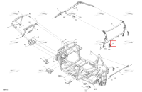 Глубокий чёрный задний каркас Extension Can-Am Commander 1000R EFI XT (2026) (705212876)