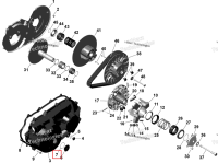 Уплотнительное кольцо Can-Am Outlander 4x4 DPS 700 (2025) (420250061)