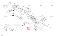 Выпуск глушитель Can-Am Outlander 570 EFI XT (2022) (707603258)