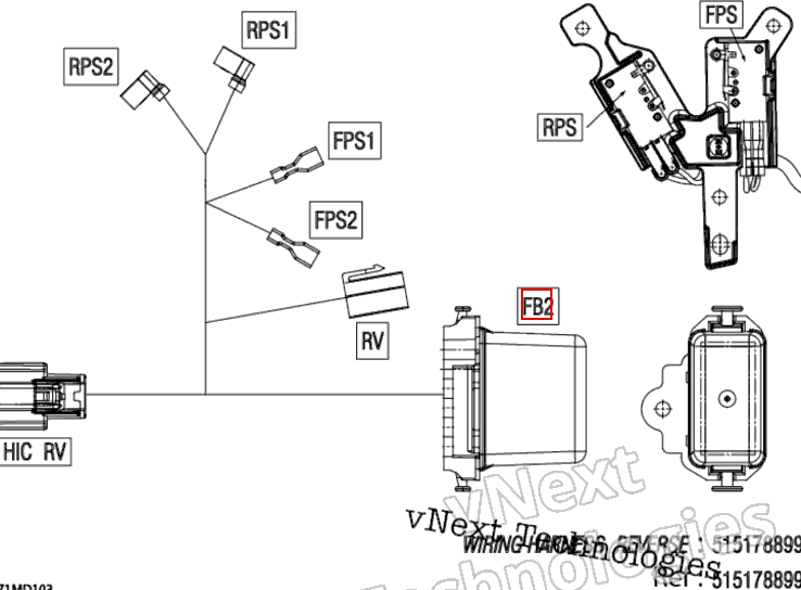Fuses наклейка Ski-Doo Expedition 900 ACE Turbo SE (2024) (516010500)