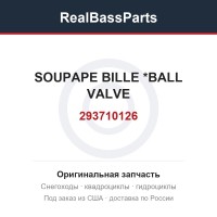 293710126 SOUPAPE BILLE  *BALL VALVE