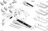 518327565 Верхняя часть рамы трапеция Ski-Doo 518326273 518326972