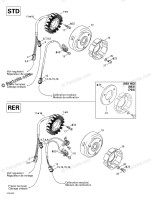 410922953 Volant moteur *flywheel, Bombardier