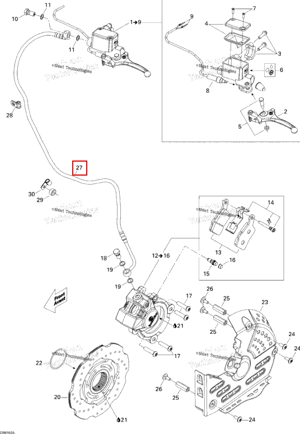 Шланг Ski-Doo 507032505