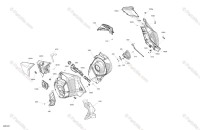 517308716 Сетка вариатора для снегоходов Ski-Doo SUMMIT G5 517308716