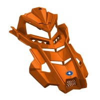 2882131-647 Панель капот передний оранжевый для снегоходов Polaris AXYS PRO RMK 2882131-647/5451242-070