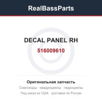 516009610 DECAL PANEL RH
