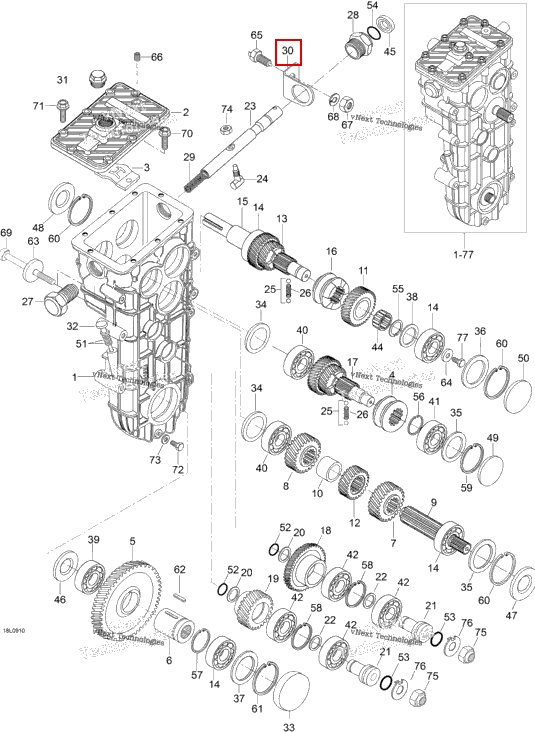 Кронштейн Ski-Doo Skandic SWT (2009) (M875156242)