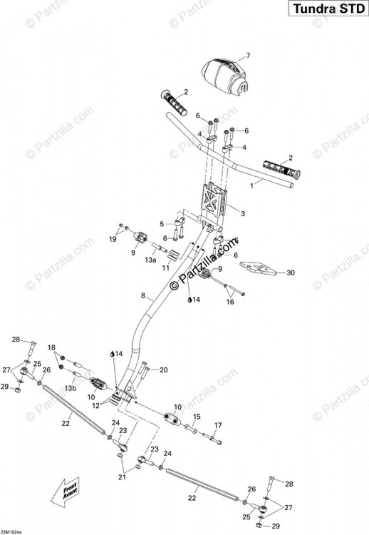 506152377 BARRE ACCOUPL. *TIE ROD  Рулевая тяга