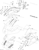 517304279 GRILLE CAP. DR.*HOOD GRILL RG.