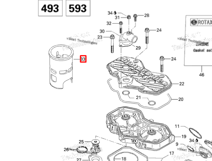 420923861 Гильза Ski-Doo