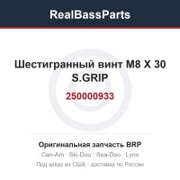 250000933 Шестигранный винт M8 X 30 S.GRIP
