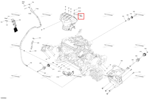 Верхний теплозащитный экран Can-Am 420975104