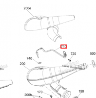 515178170 Датчик температуры выхлопных газов G4 Ski-Doo 515178172